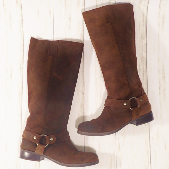 DV by Dolce Vita Shoes - Dv Dolce Vita Marko Leather Harness Boots Size 6